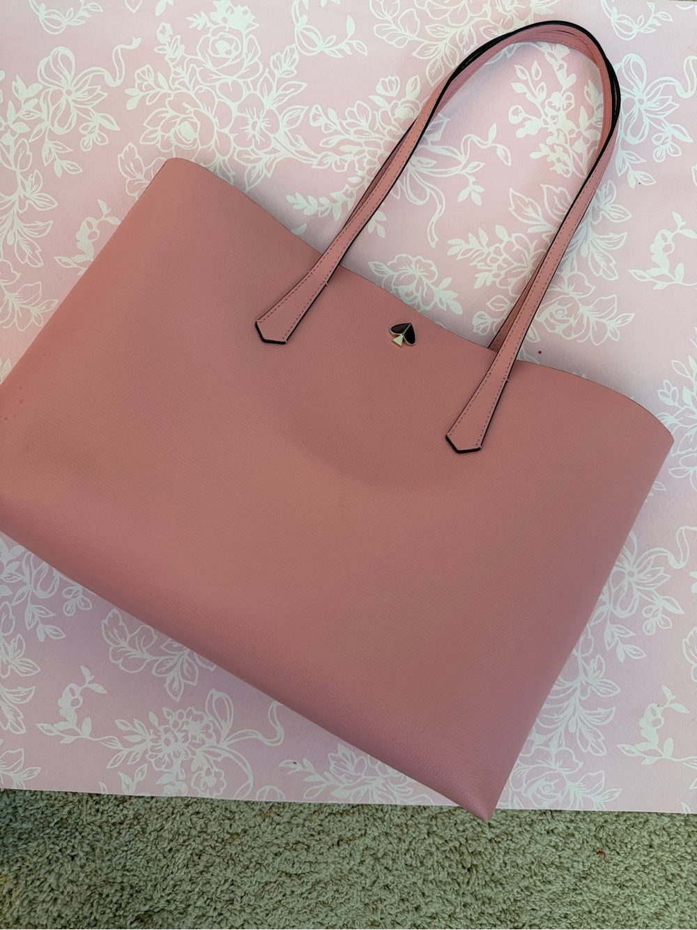 Kate Spade Pink Tote Bag